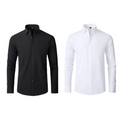 Camisa Social Anti amassados + Relogio de Brinde - UltraElastechPro - Compre 1 Leve 2